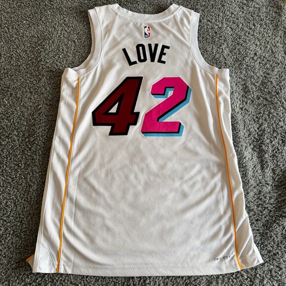 Nike Authentic Kevin Love NBA 2023 Miami Heat City Edition Swingman Jersey M 44 - Picture 6 of 10